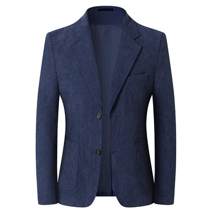 Frascati Corduroy Blazer - Blue