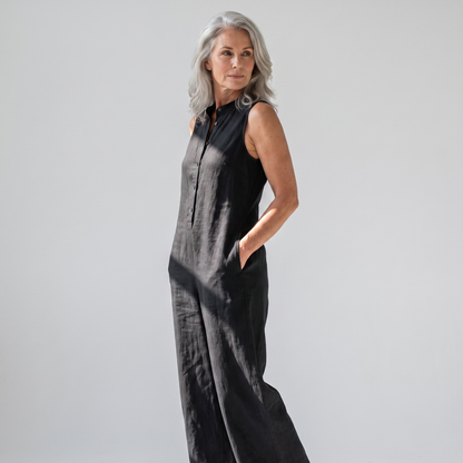 Wide-Leg Jumpsuit - side