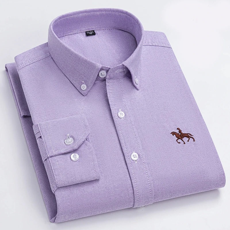 Gaeta Cotton Shirt - Purple