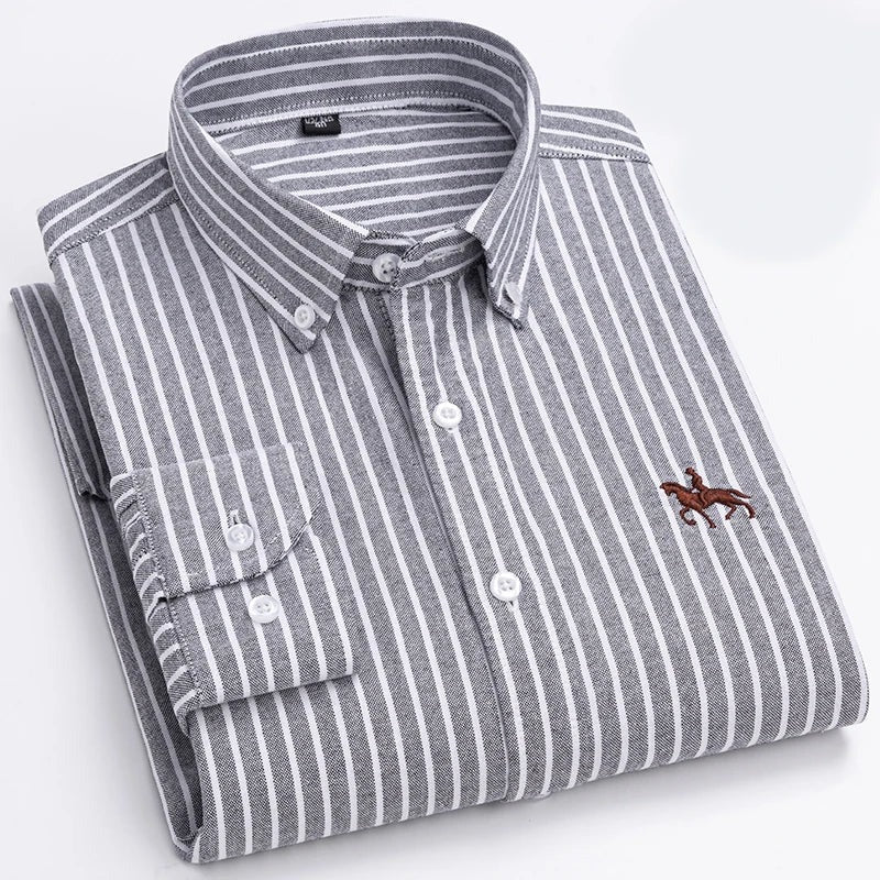 Gaeta Cotton Shirt - Grey