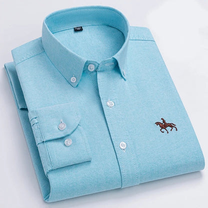 Gaeta Cotton Shirt - Light Blue