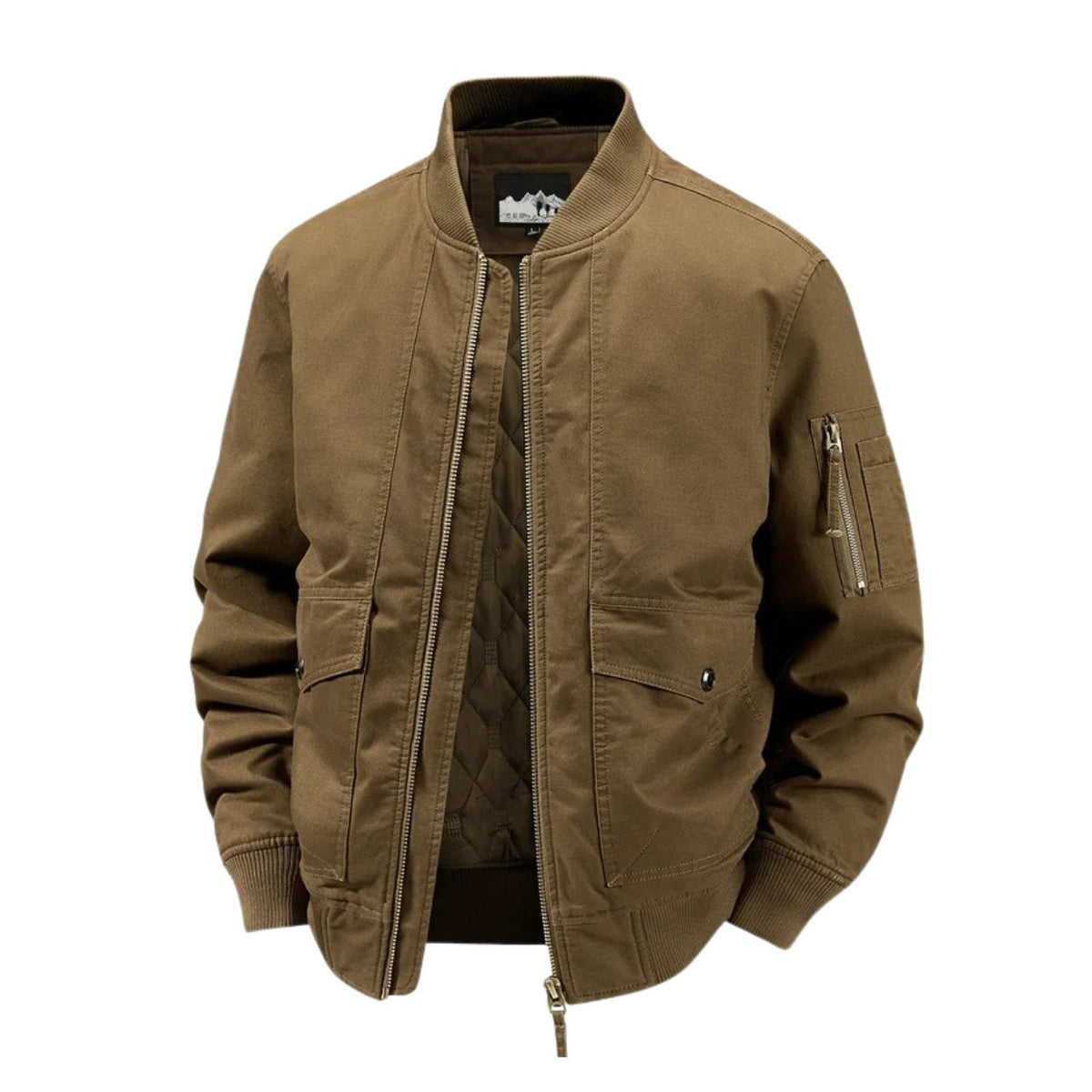 Gatteo Quilt-Lined Bomber Jacket - photo 1