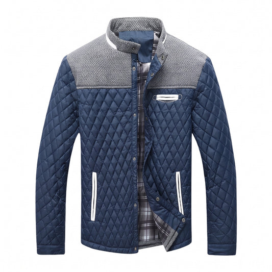 Gavardo Quilted Contrast-Yoke Jacket - cover