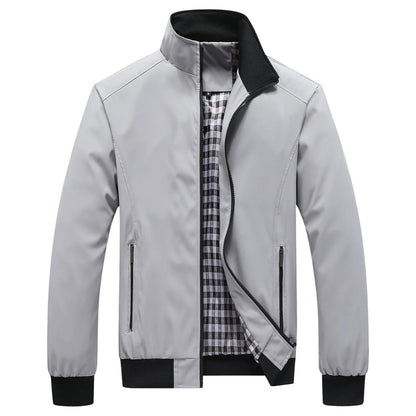 Giulianova Check-Lined Bomber Jacket - photo 1