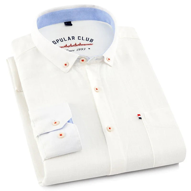 Grado Linen Shirt - White