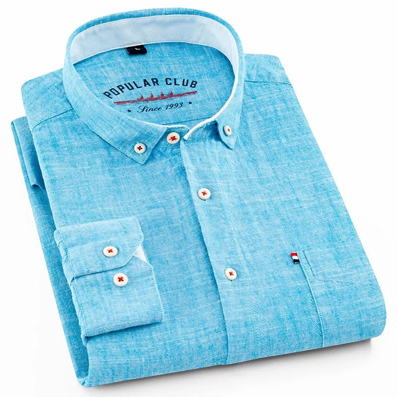 Grado Linen Shirt - Light Blue