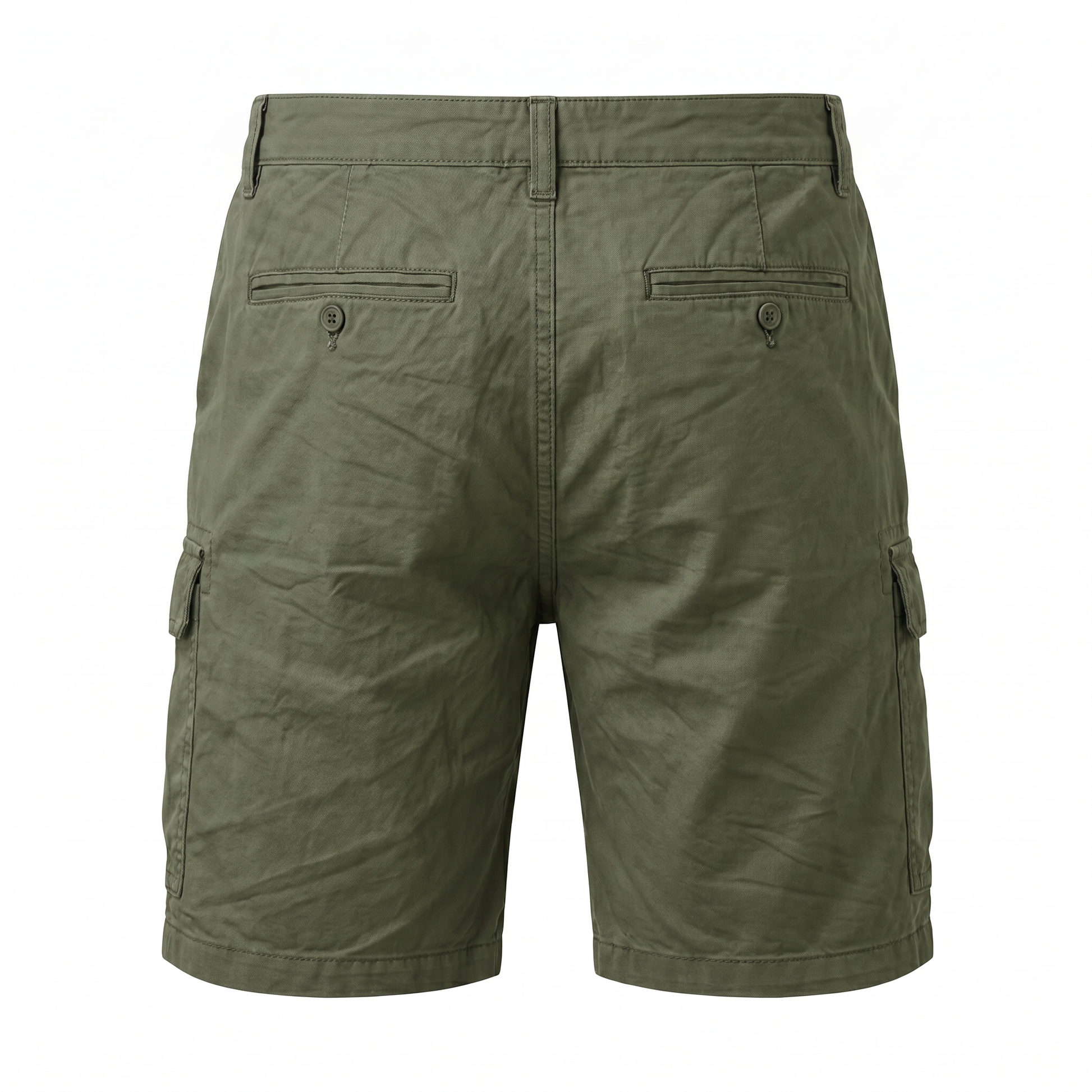 Bari Cargo Shorts - green-back