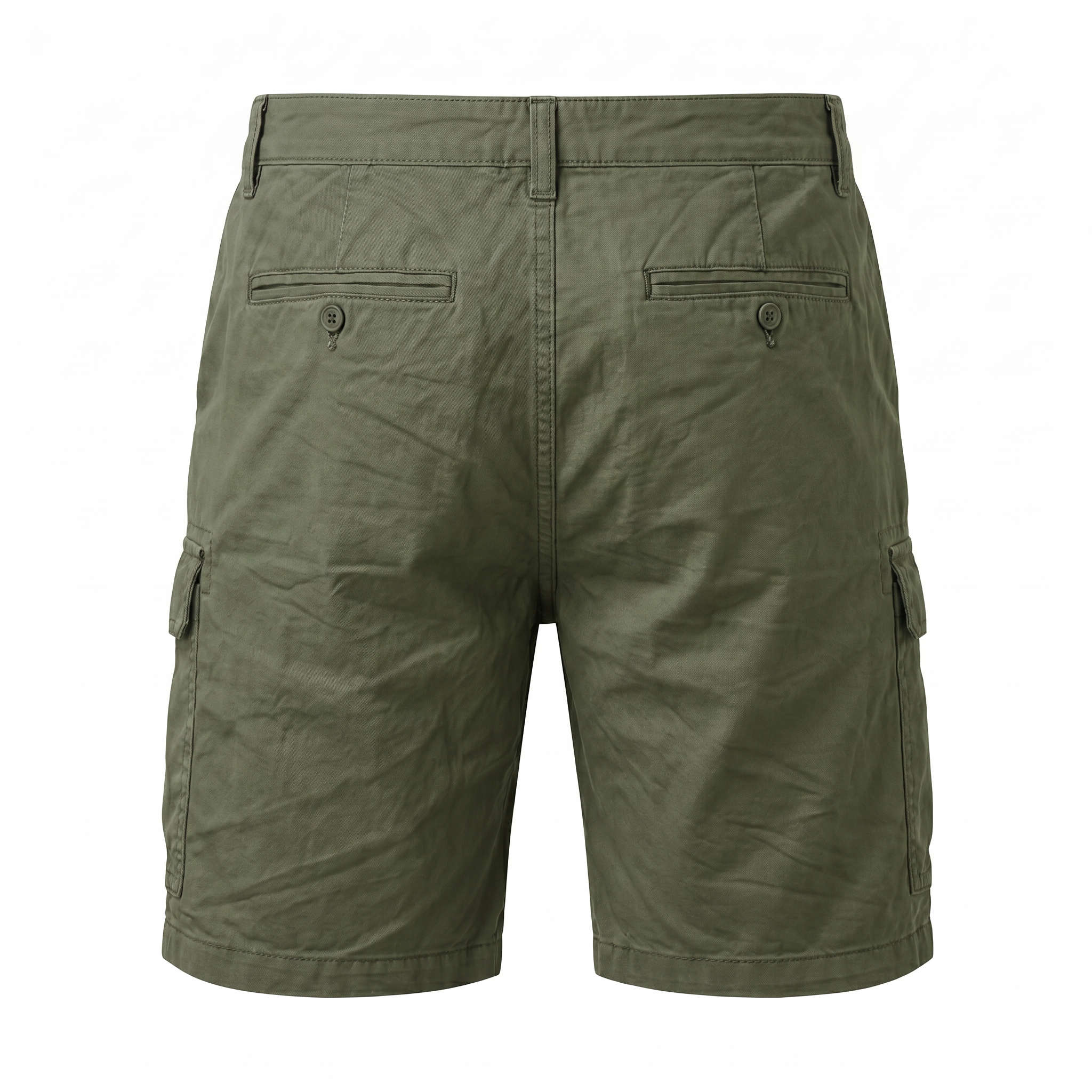 Bari Cargo Shorts - green-back