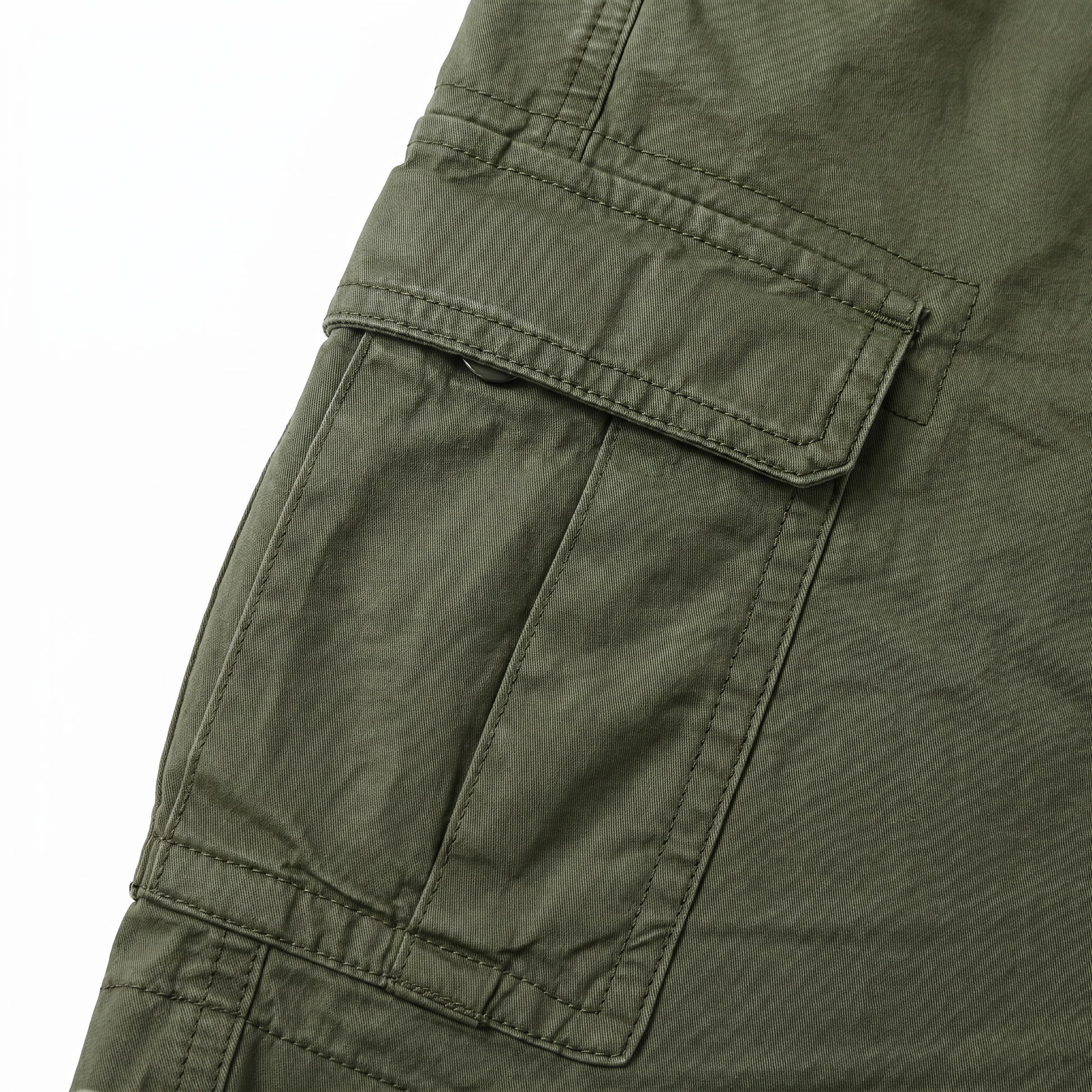 Bari Cargo Shorts - green-detail