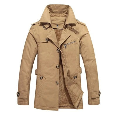 Gubbio Padded Field Coat - Beige
