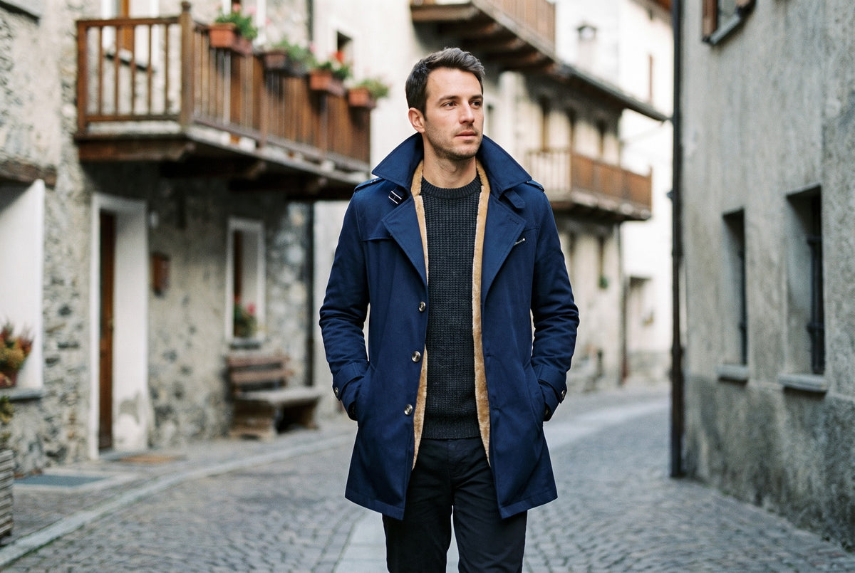 Gubbio Padded Field Coat
