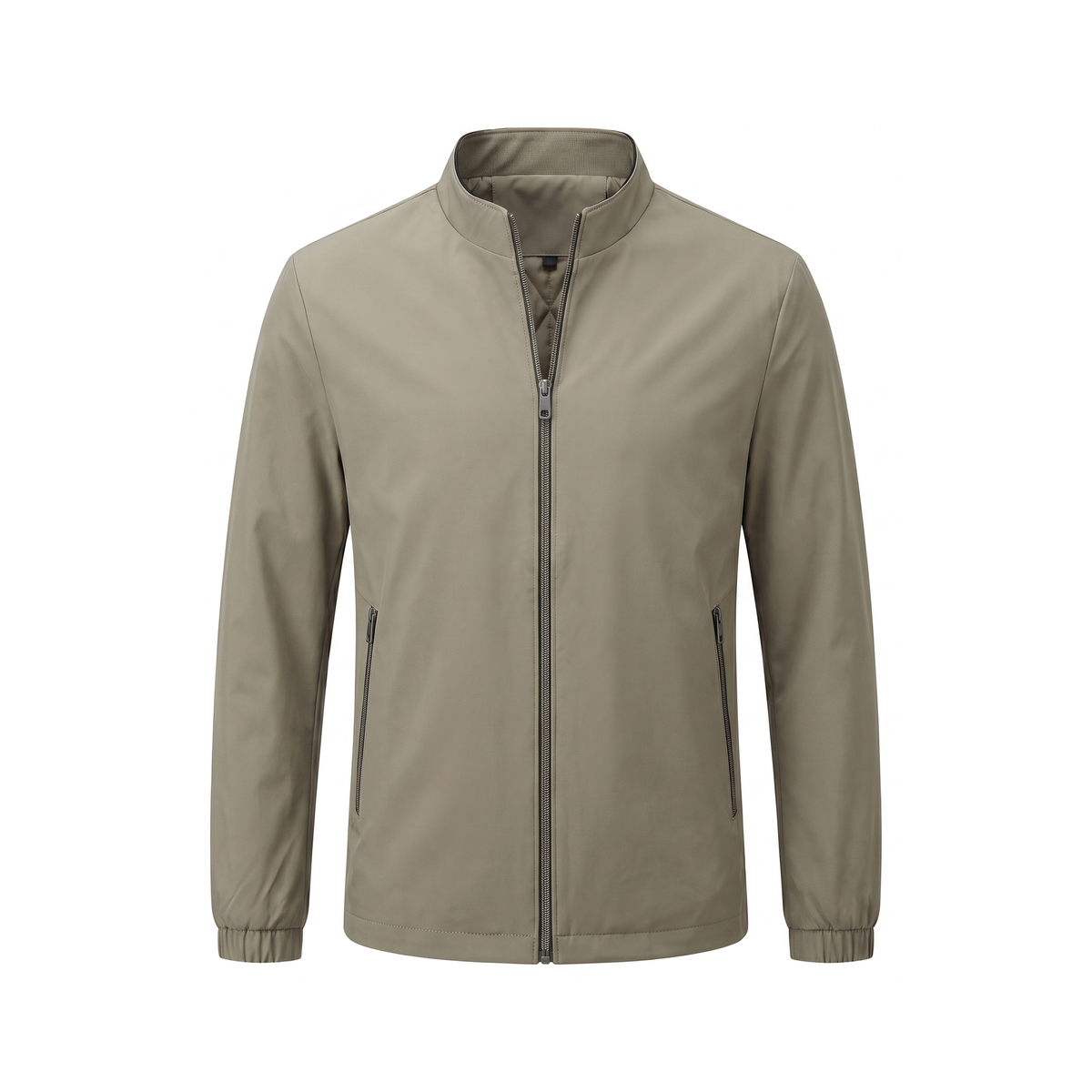 Imola Collar Jacket - Khaki