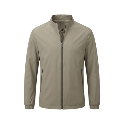 Imola Collar Jacket - Khaki