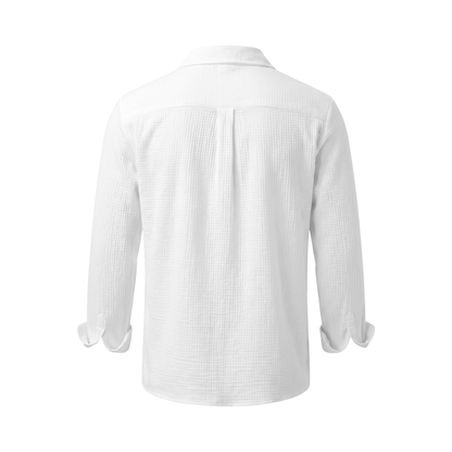 Ischia Linen Shirt - back