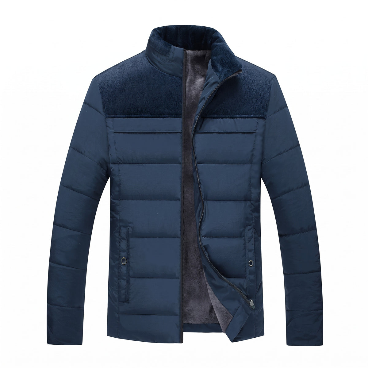 Iseo Quilted Stand-Collar Jacket - cover