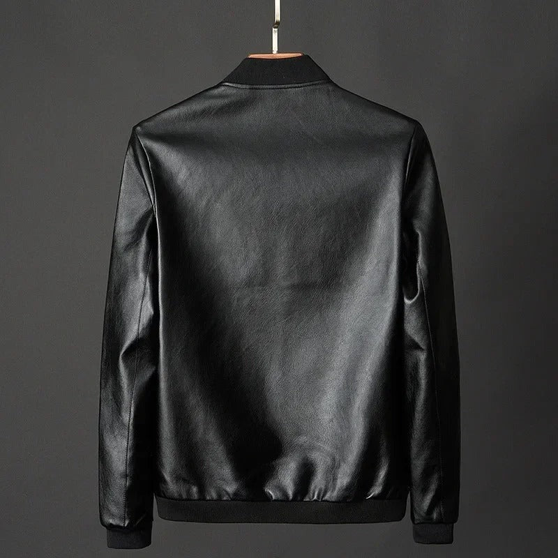 Ivrea Leather Zip Jacket - photo 3