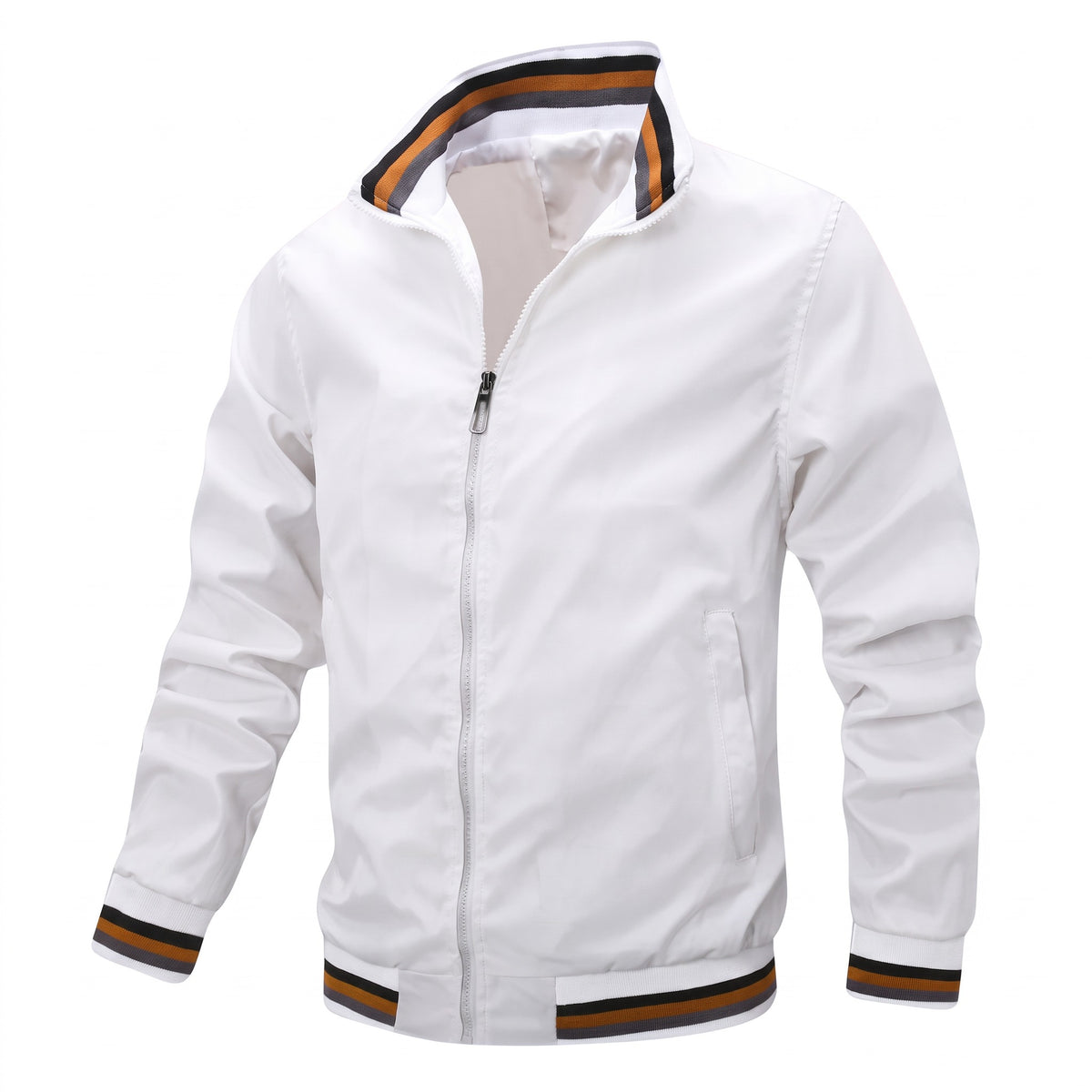 Jesolo Stripe-Trim Bomber Jacket - cover