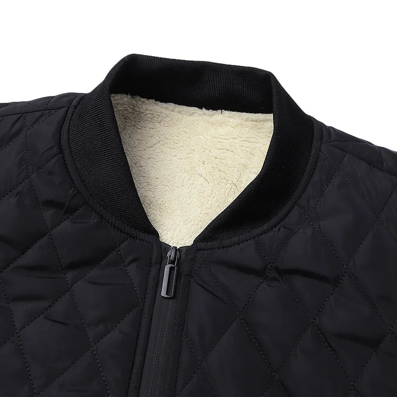 Lana Quilted Fleece-Lined Bomber Jacket - photo 2