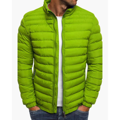 Lanciano Lightweight Quilted Puffer Jacket - Green