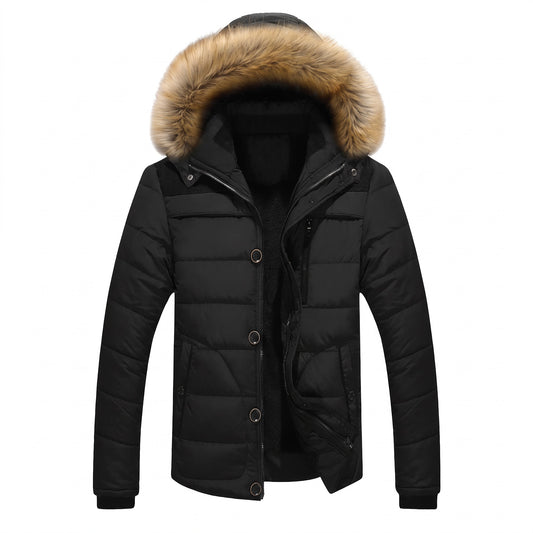 Latisana Faux Fur Hooded Puffer Jacket - cover