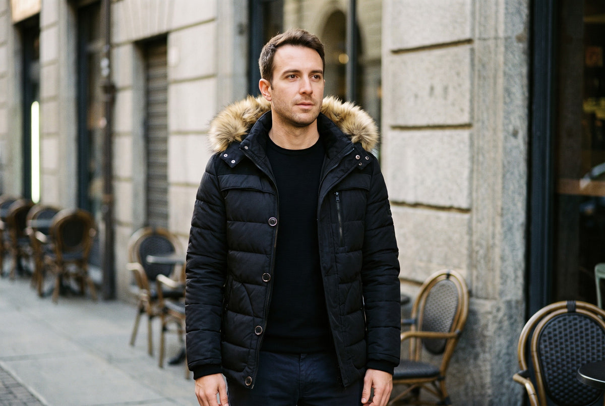 Latisana Faux Fur Hooded Puffer Jacket