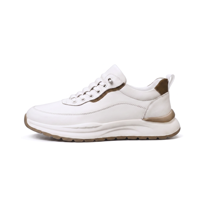Lecco Leather Sneakers - White