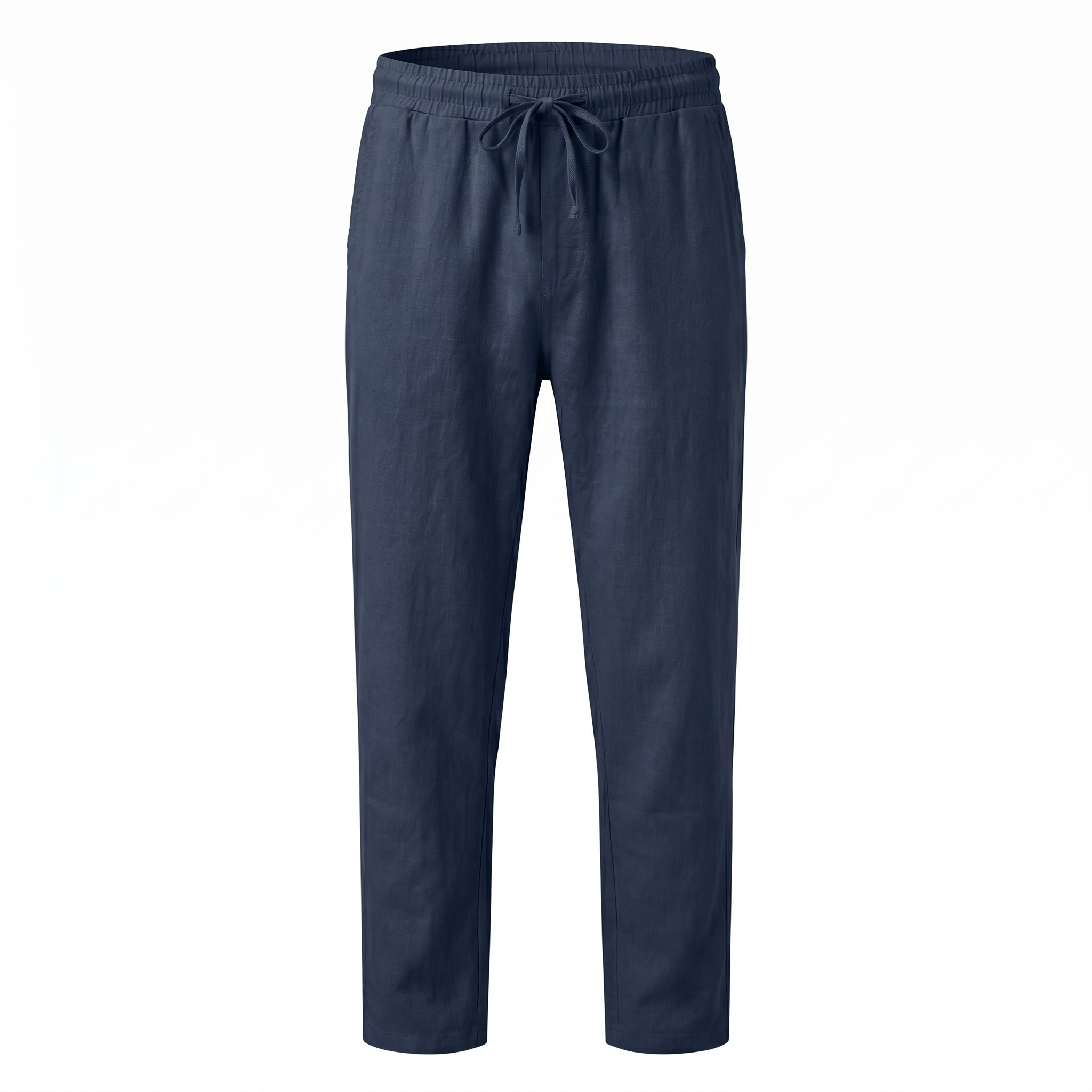 Lido Linen Pants - Dark Blue