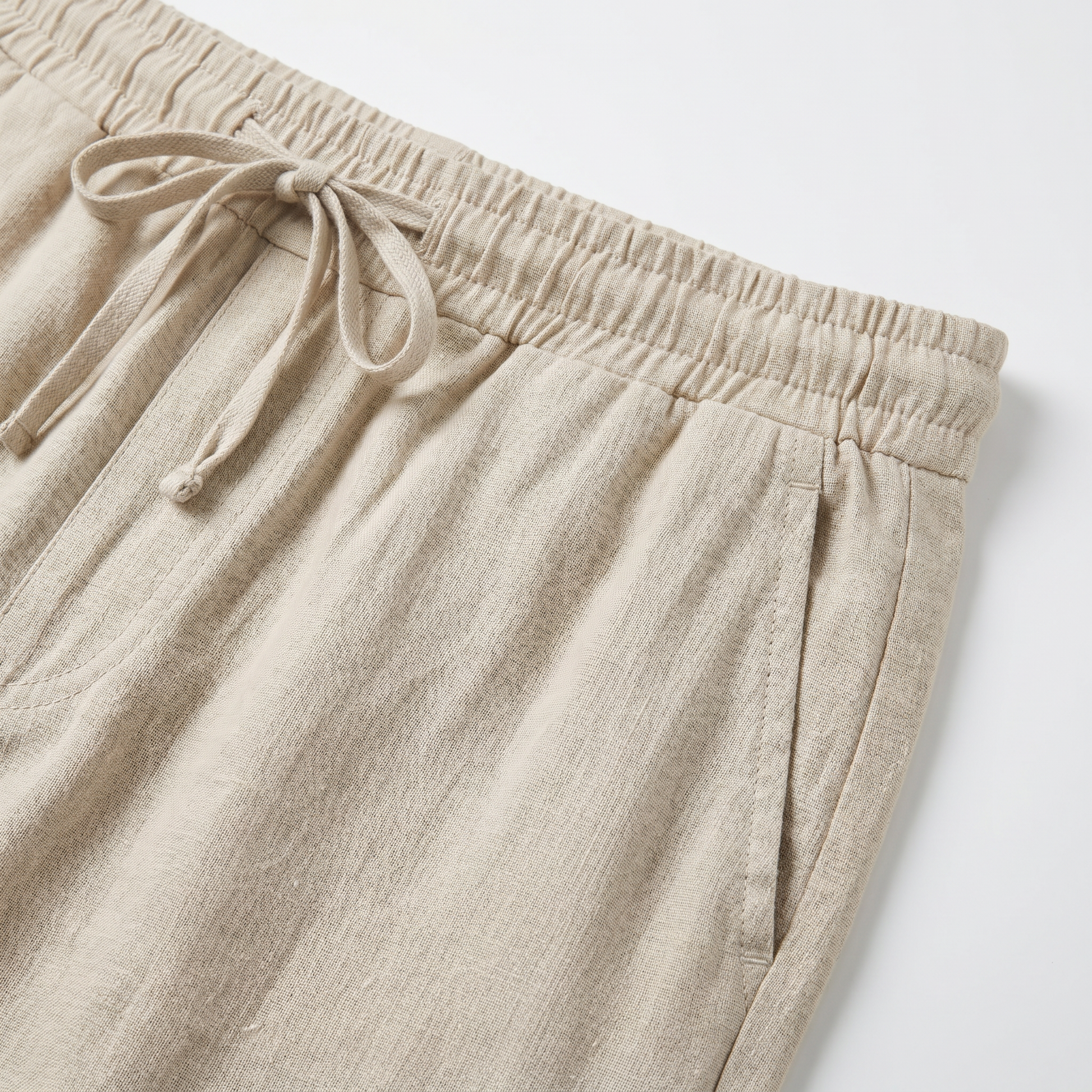 Lido Linen Pants - detail