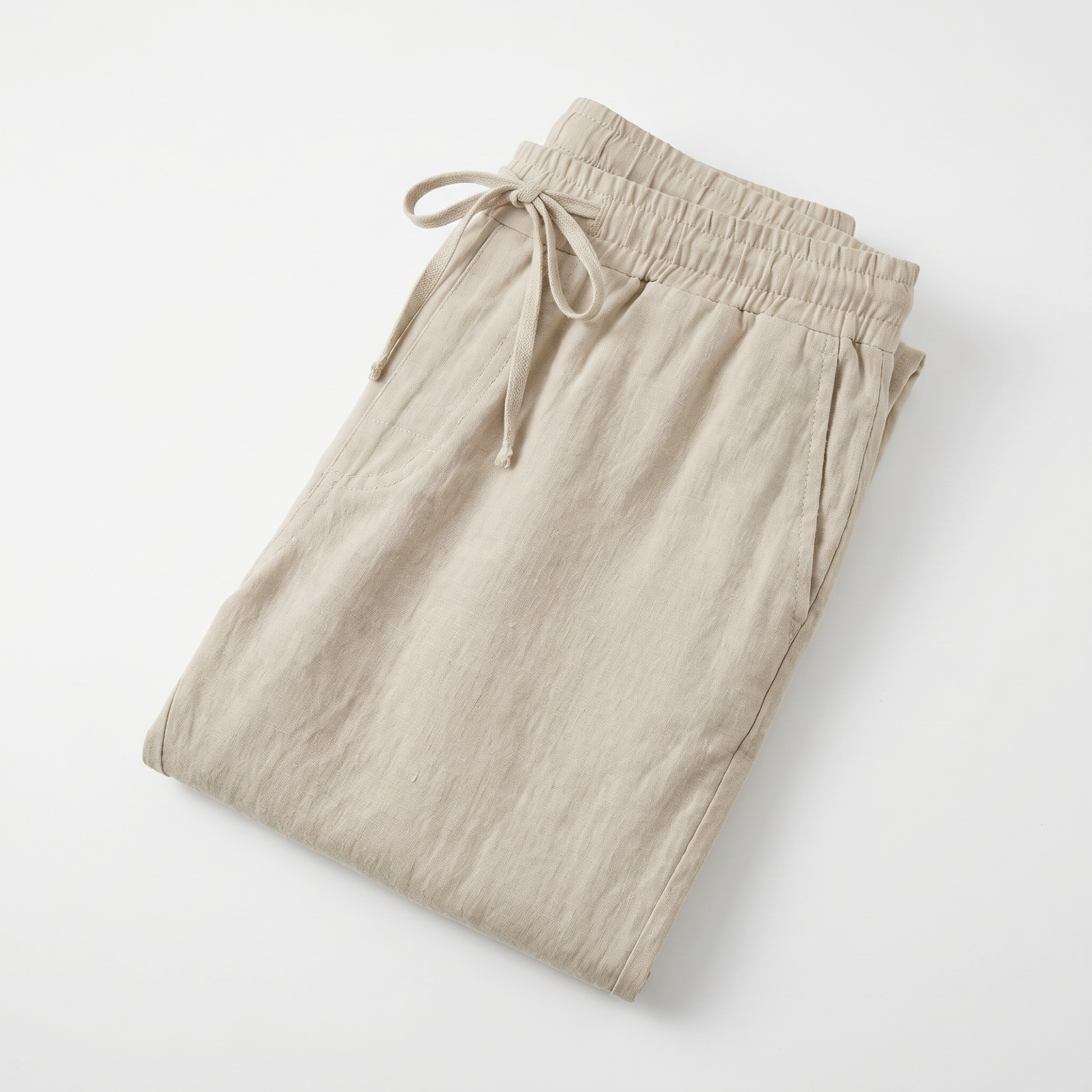 Lido Linen Pants - folded