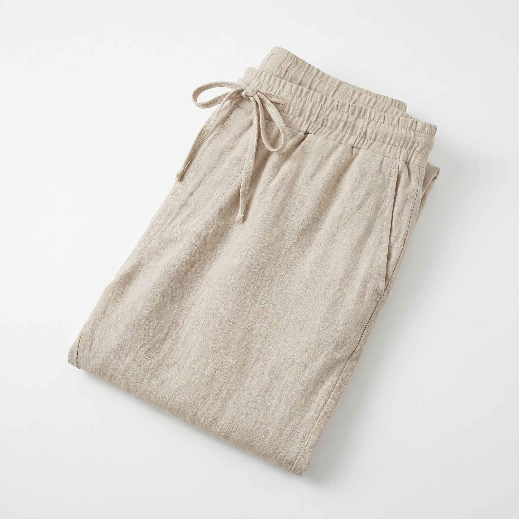 Lido Linen Pants - folded