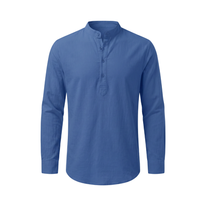 Livigno Henley Shirt - Blue