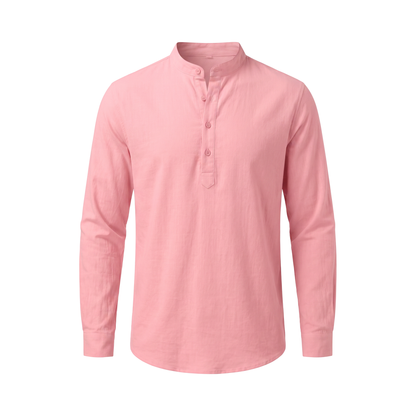 Livigno Henley Shirt - Pink