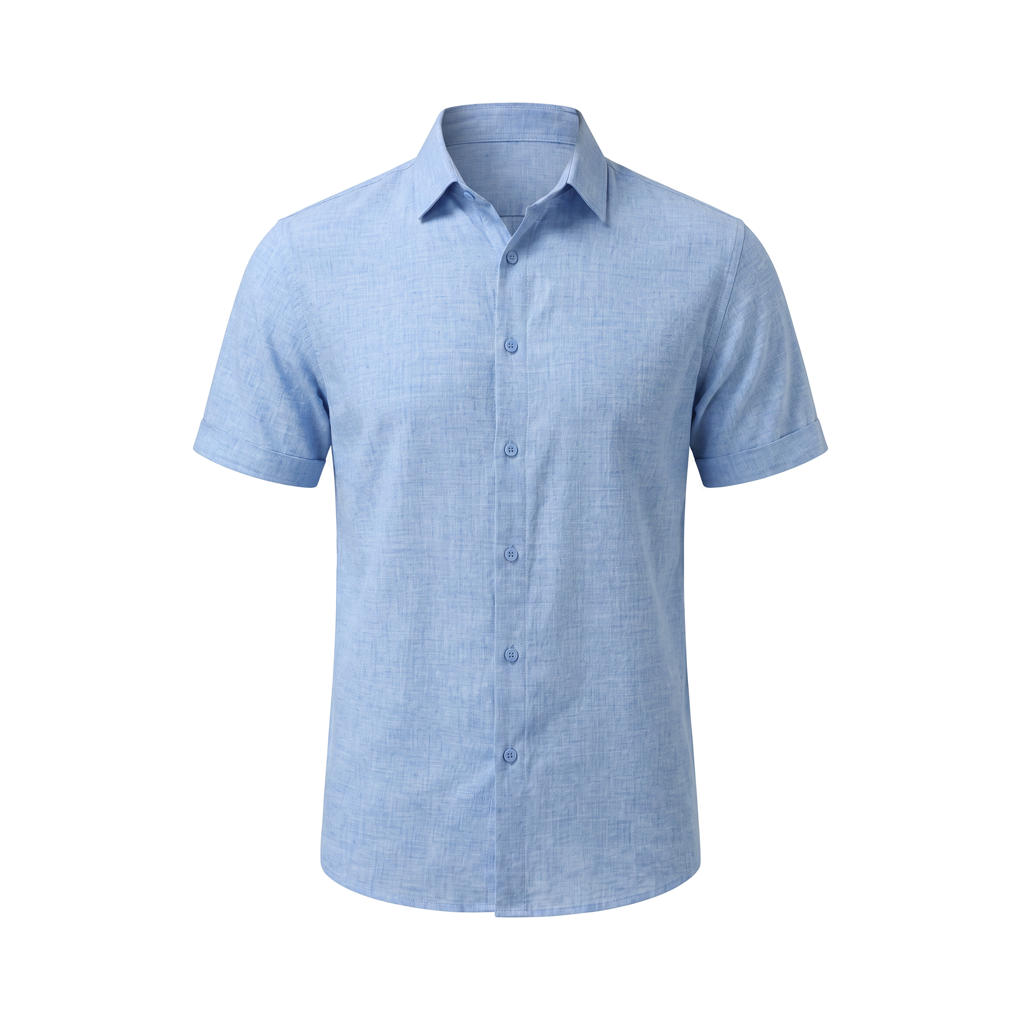 Livorno Cotton Shirt - Blue