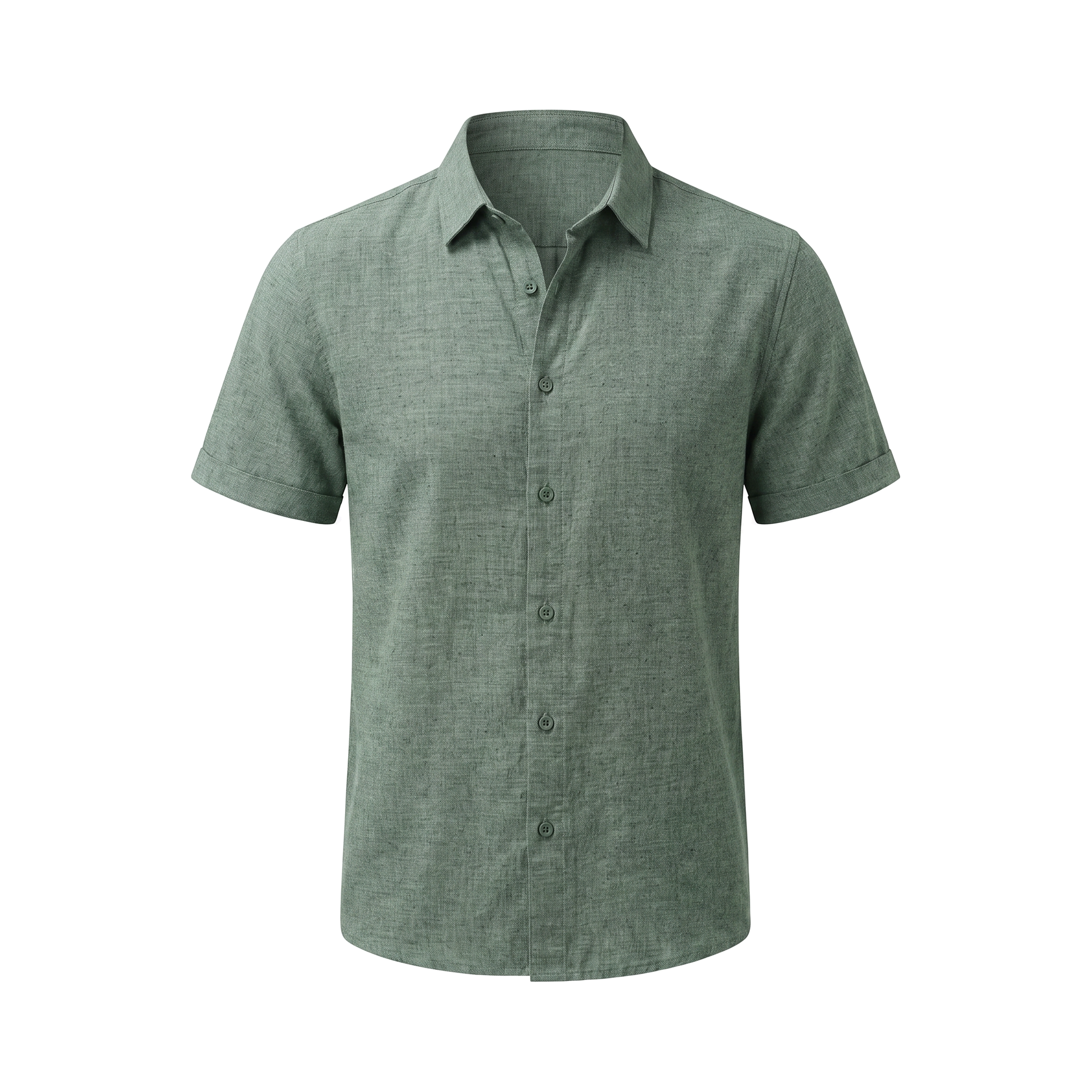 Livorno Cotton Shirt - Green