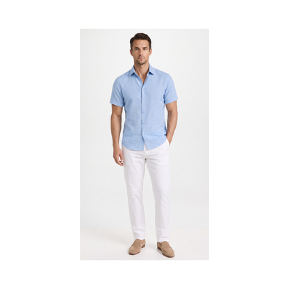 Livorno Cotton Shirt - onmodel