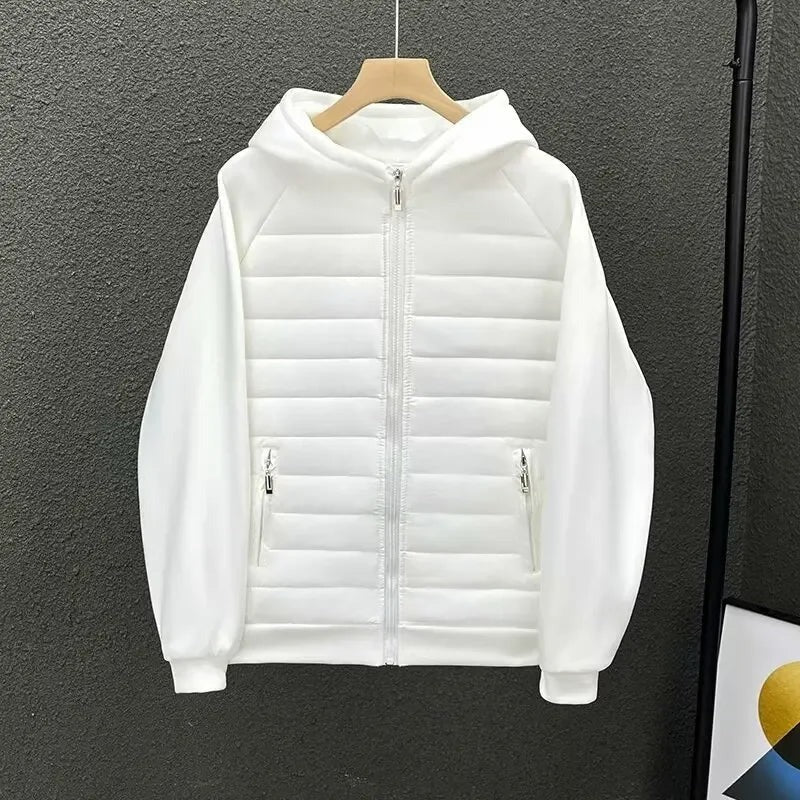 Loano Quilted Hooded Jacket - White