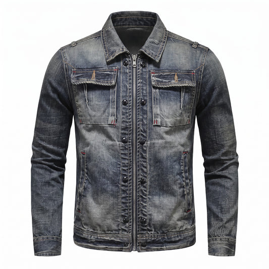 Lodi Washed Denim Jacket - cover