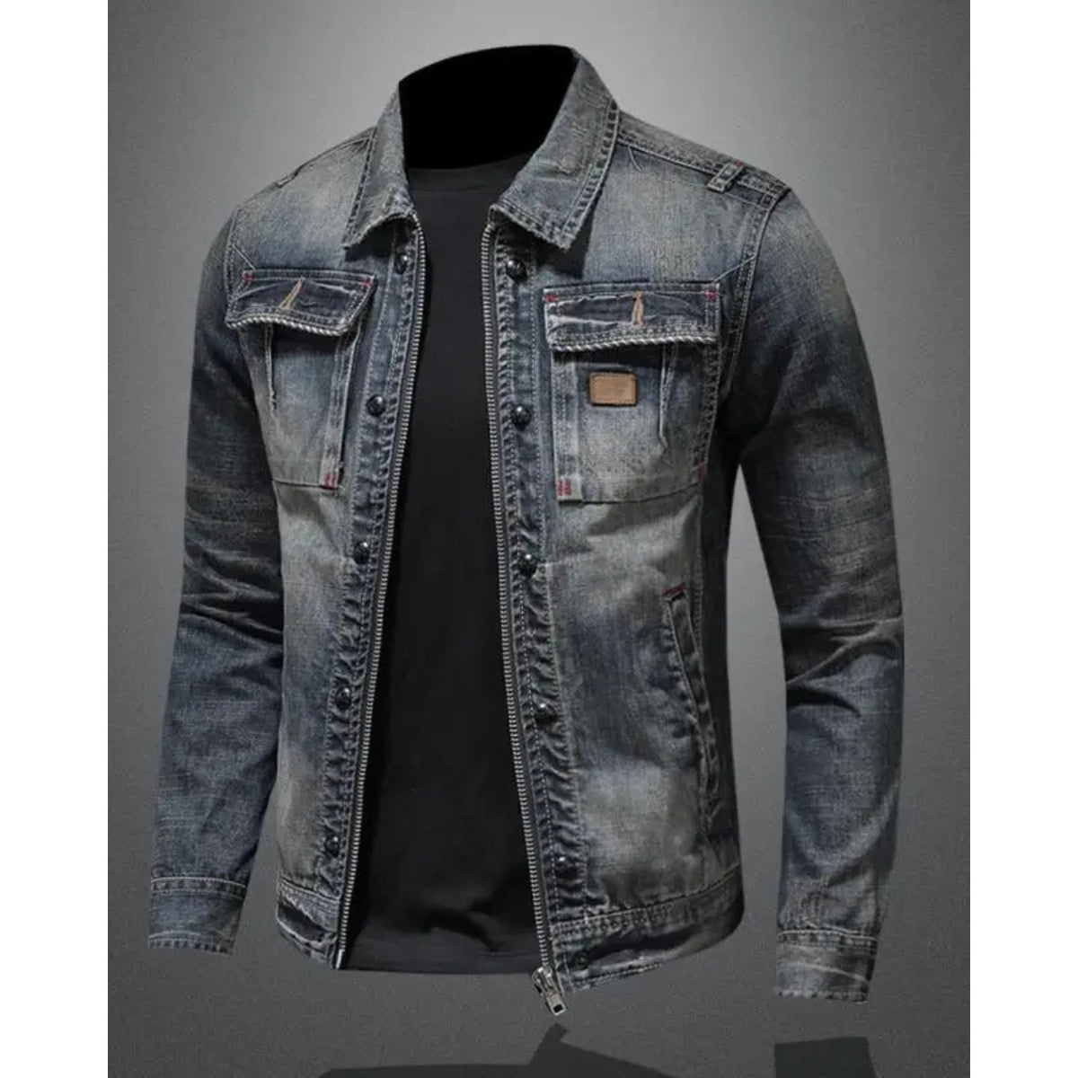 Lodi Washed Denim Jacket - photo 1