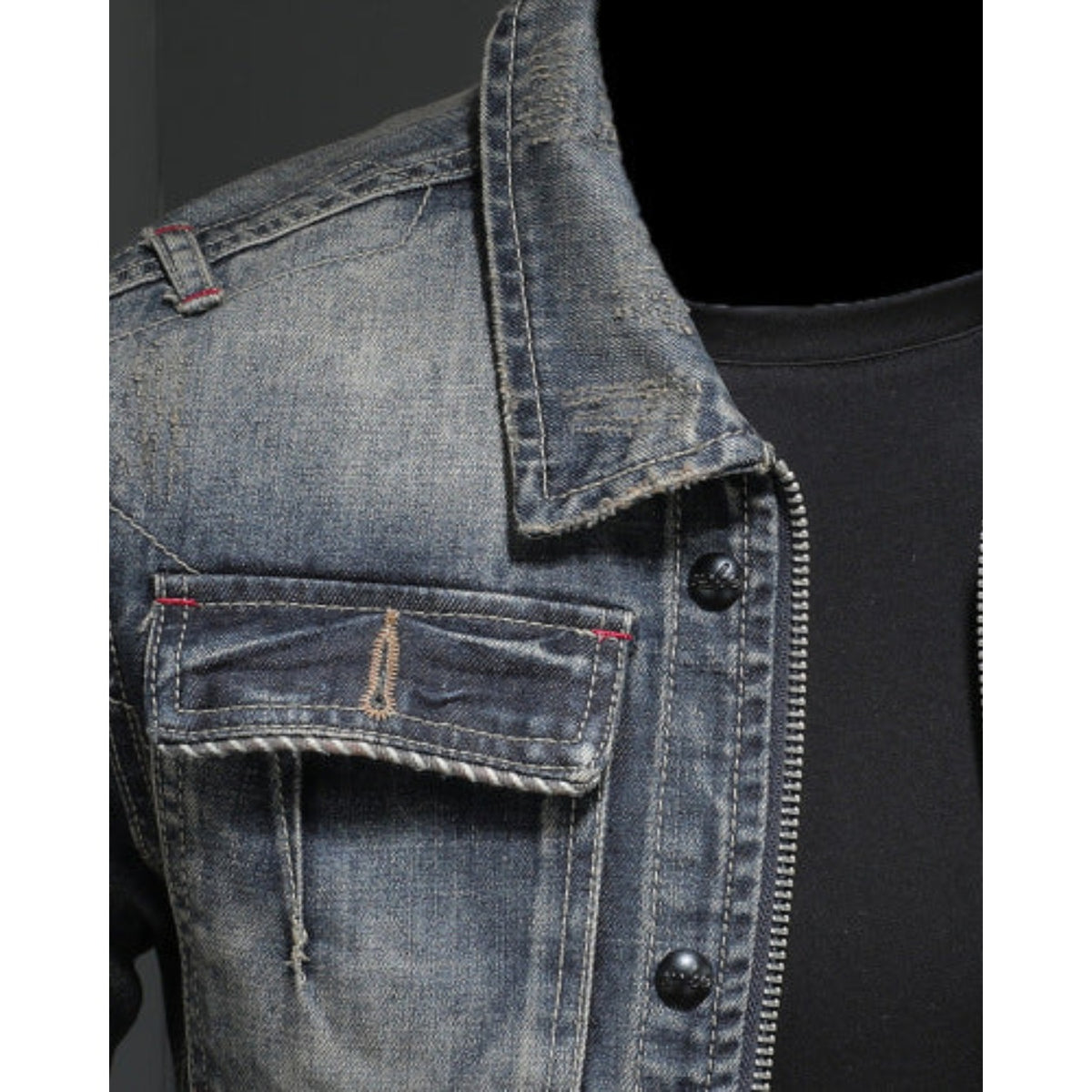 Lodi Washed Denim Jacket - photo 5
