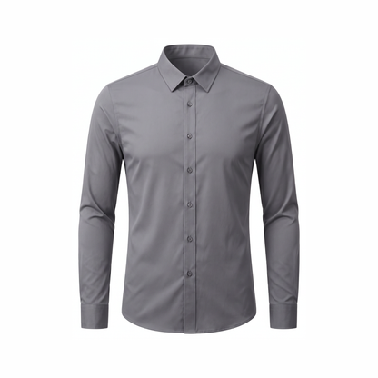 Lucca Stretch Shirt - Grey
