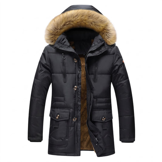 Luino Faux Fur Hooded Parka - cover