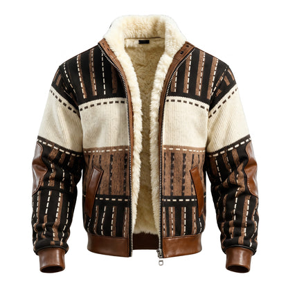 Macerata Fleece-Lined Retro Zip Jacket - cover