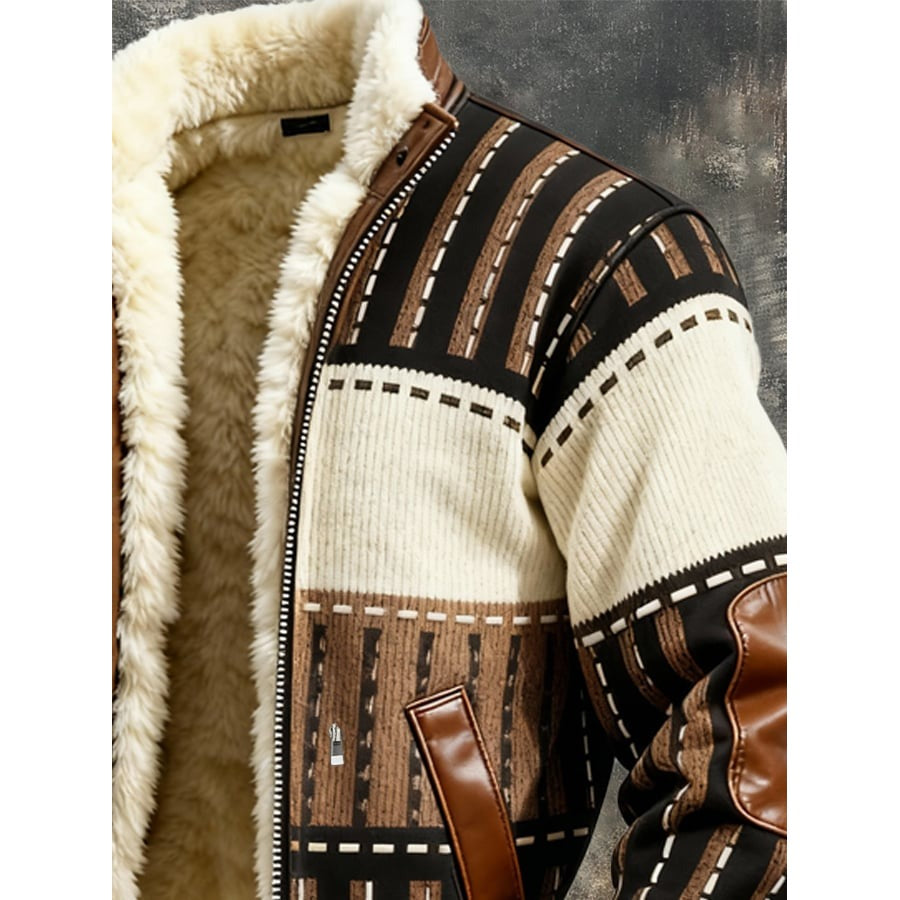 Macerata Fleece-Lined Retro Zip Jacket - photo 2