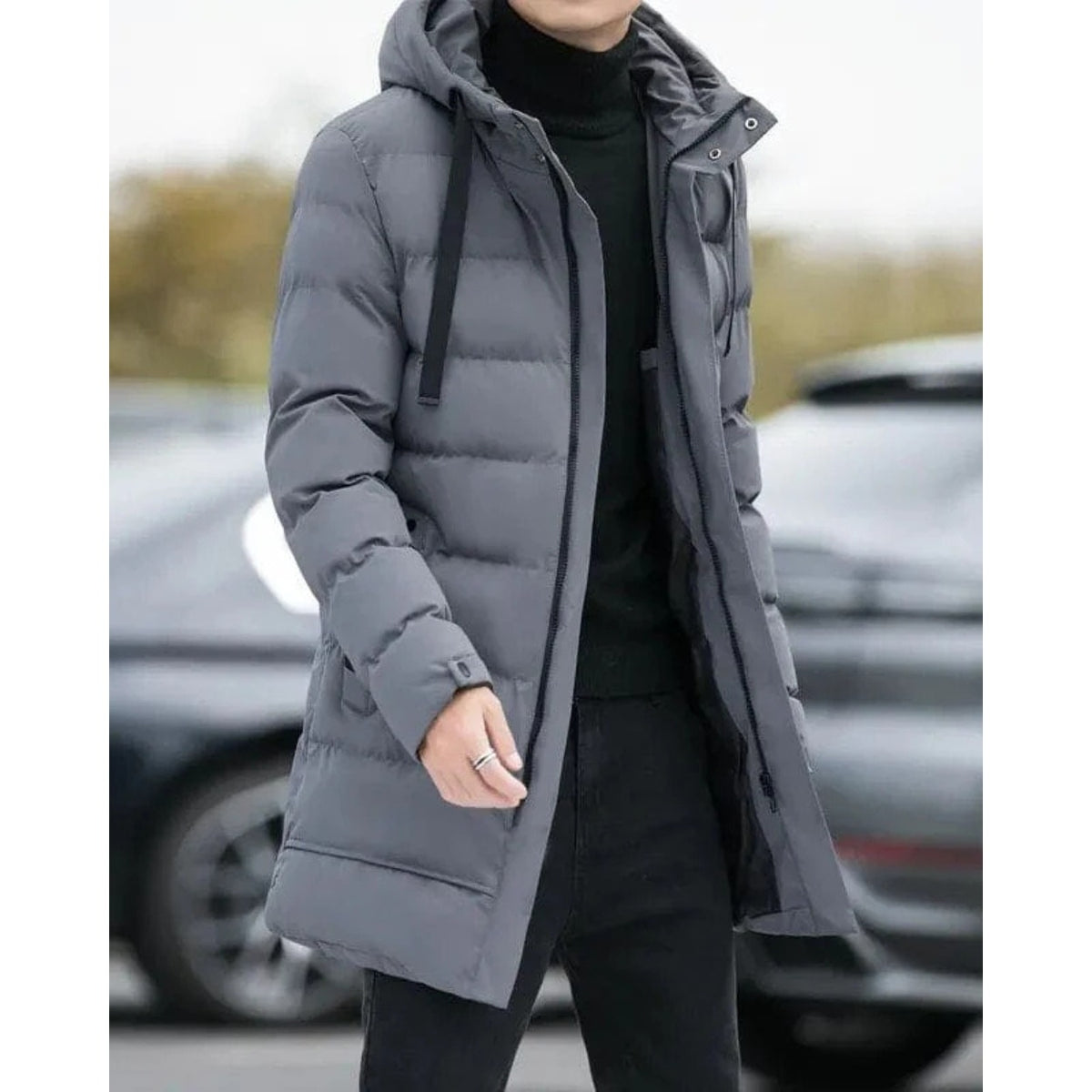 Madesimo Long Hooded Puffer Coat - photo 5