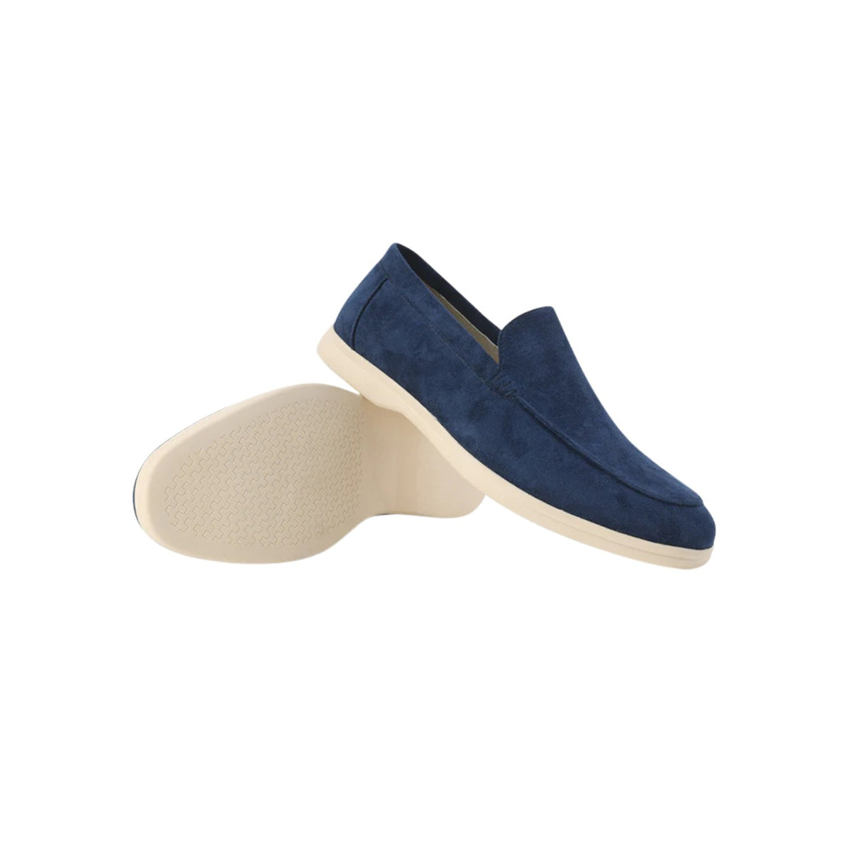 Maiori Suede Loafers - Dark Blue