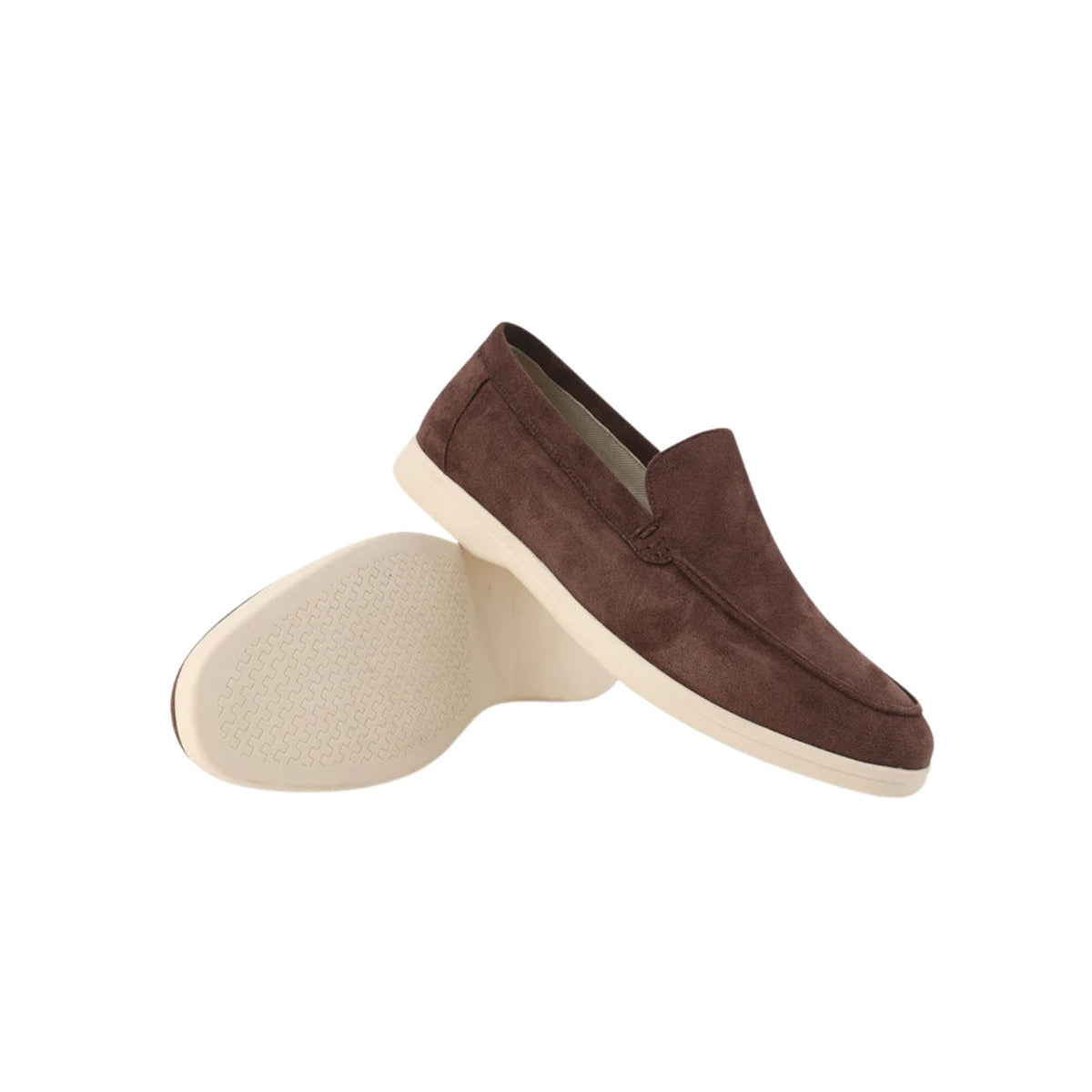 Maiori Suede Loafers - Dark Brown