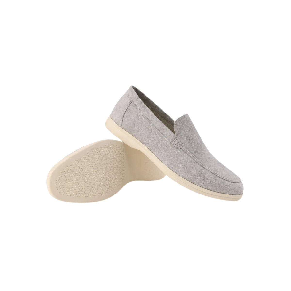 Maiori Suede Loafers - Grey