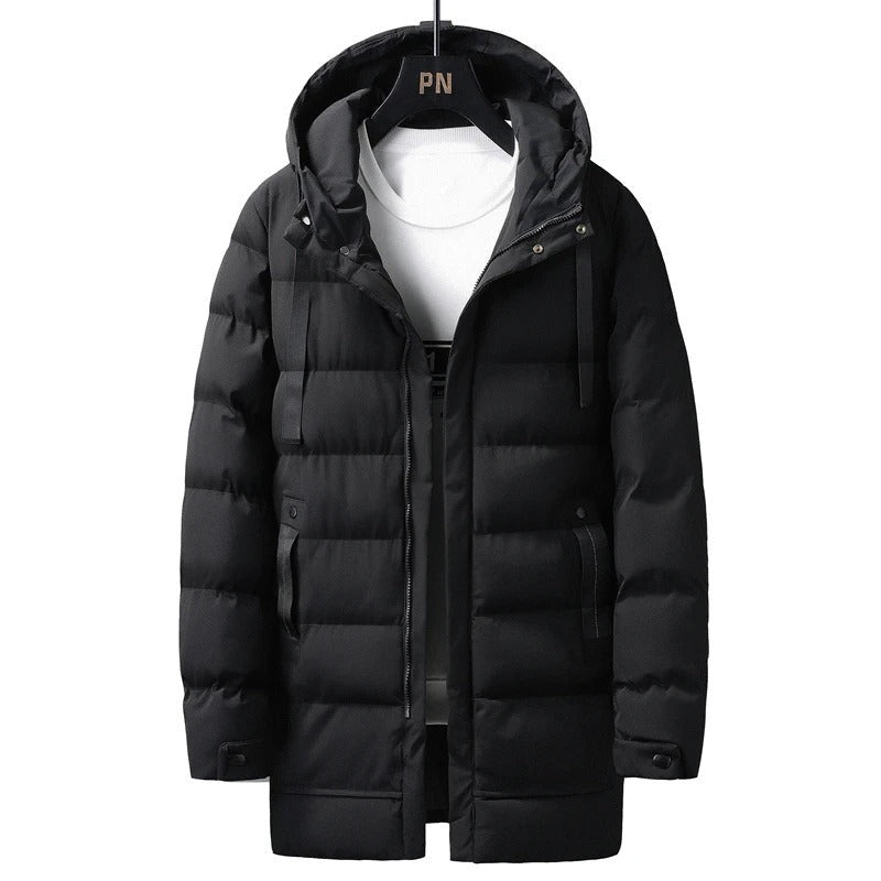 Majano Hooded Padded Parka - Black