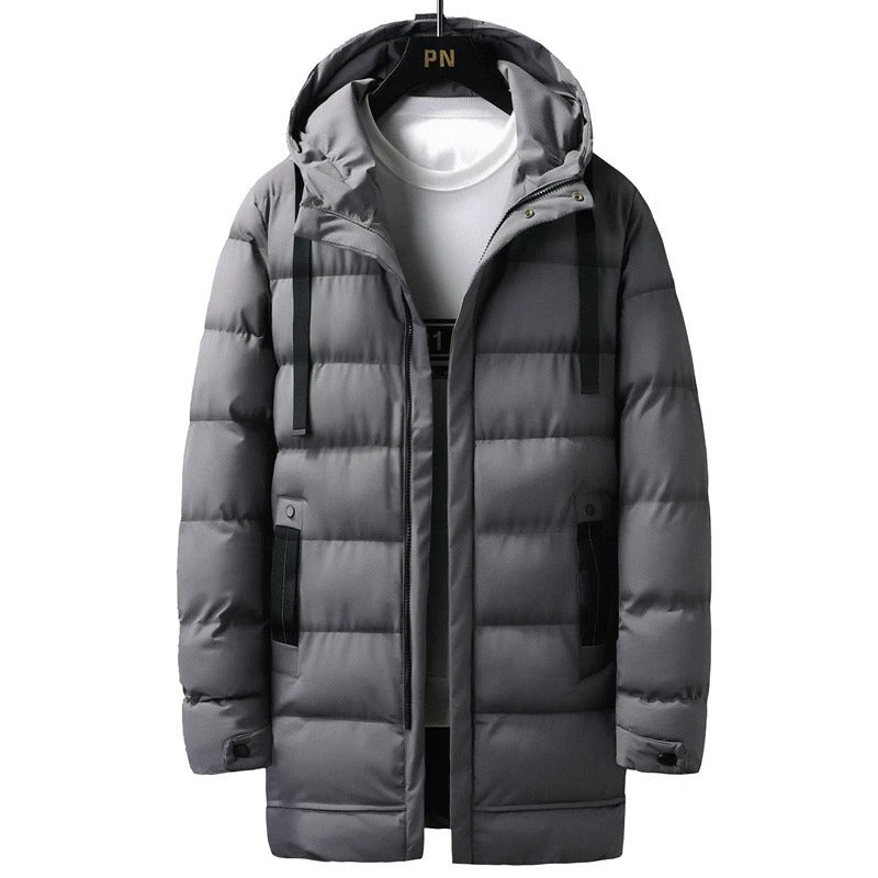 Majano Hooded Padded Parka - Grey