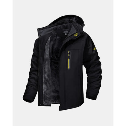 Malcesine Hooded Shell Jacket - Black